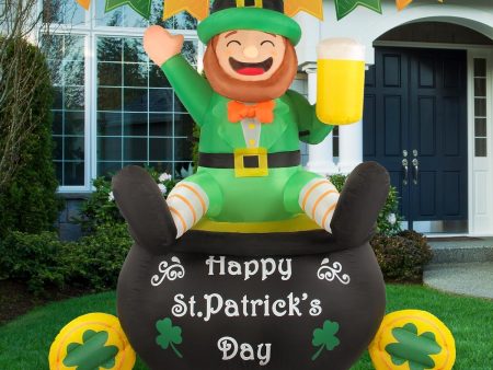 6FT St Patrick s Day Inflatables Fashion