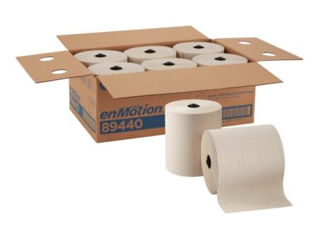 Hardwound Paper Towel, Brown, 6 Pack For Discount