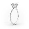 The Pave Nelly Set With A 2 Carat Radiant Moissanite Hot on Sale